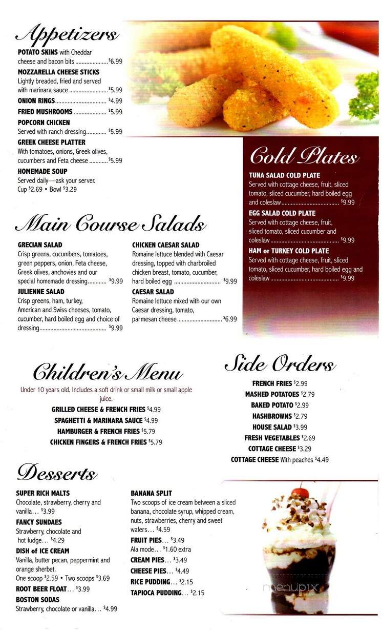 Sycamore Cafe - Sycamore, IL menu_pic