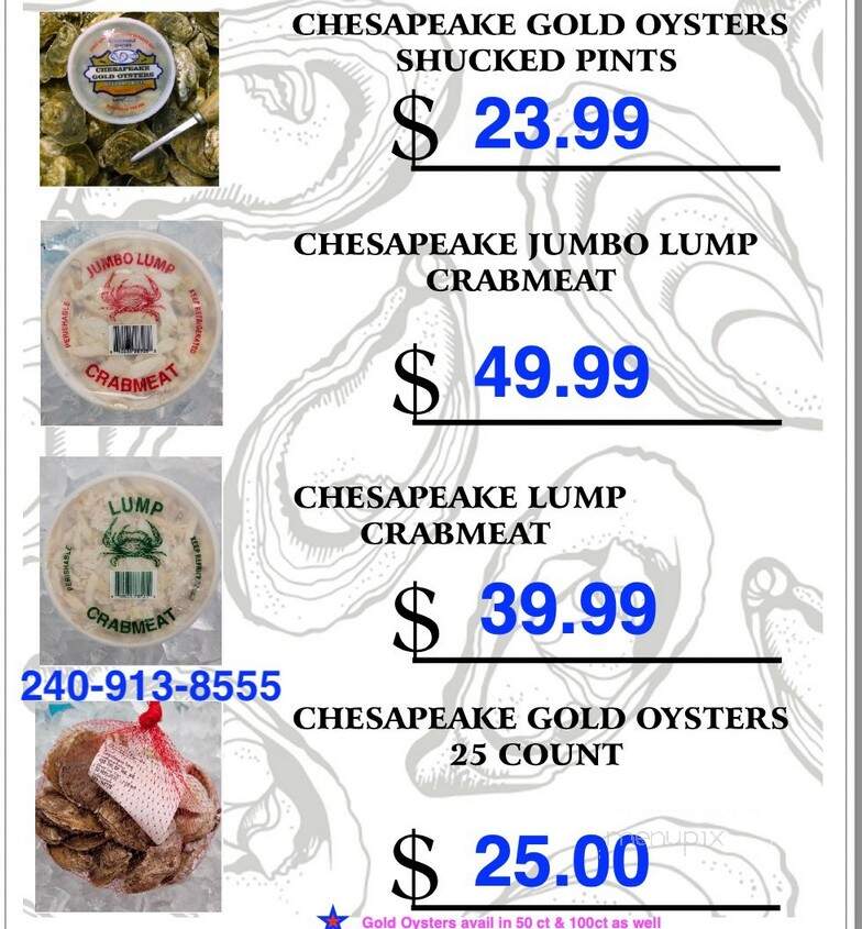 Clarksburg Grille - Clarksburg, MD menu_pic