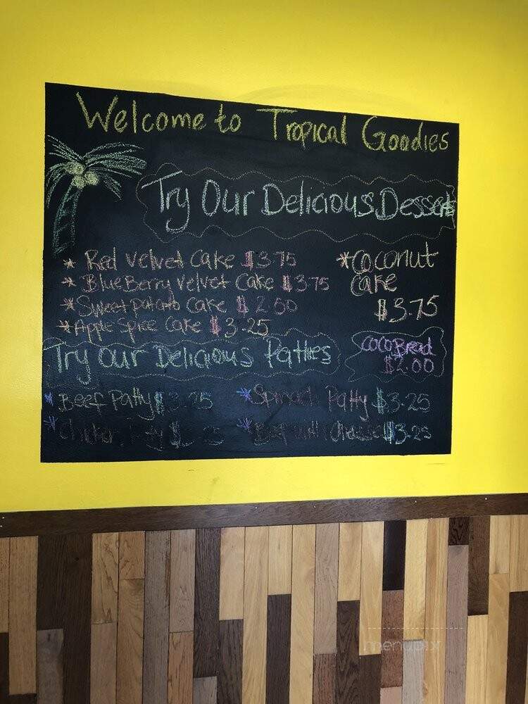 Tropical Goodies Restaurant - Charlotte, NC menu_pic