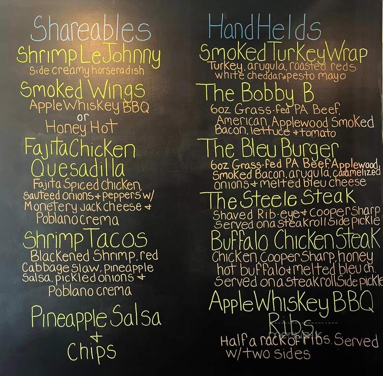 Johnny B's - Drexel Hill, PA menu_pic