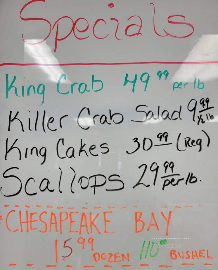 Louisiana Fresh Seafood - Mt. Juliet, TN menu_pic
