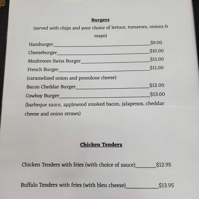 Prevo's Diner - Canastota, NY menu_pic