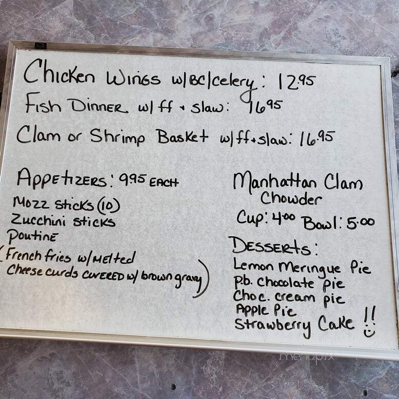 Prevo's Diner - Canastota, NY menu_pic