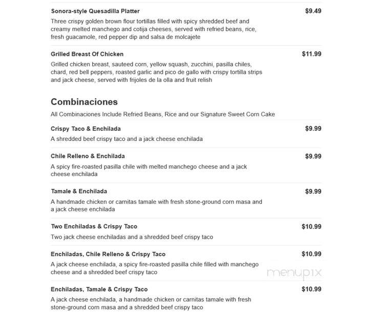 El Torino - Johnson, KS menu_pic
