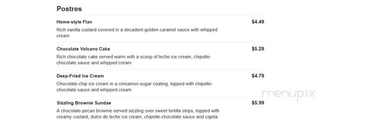 El Torino - Johnson, KS menu_pic