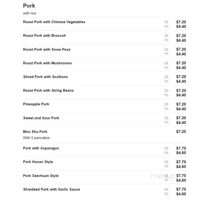 Wok's Cooking - Feasterville Trevose, PA menu_pic