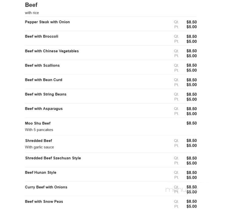 Wok's Cooking - Feasterville Trevose, PA menu_pic