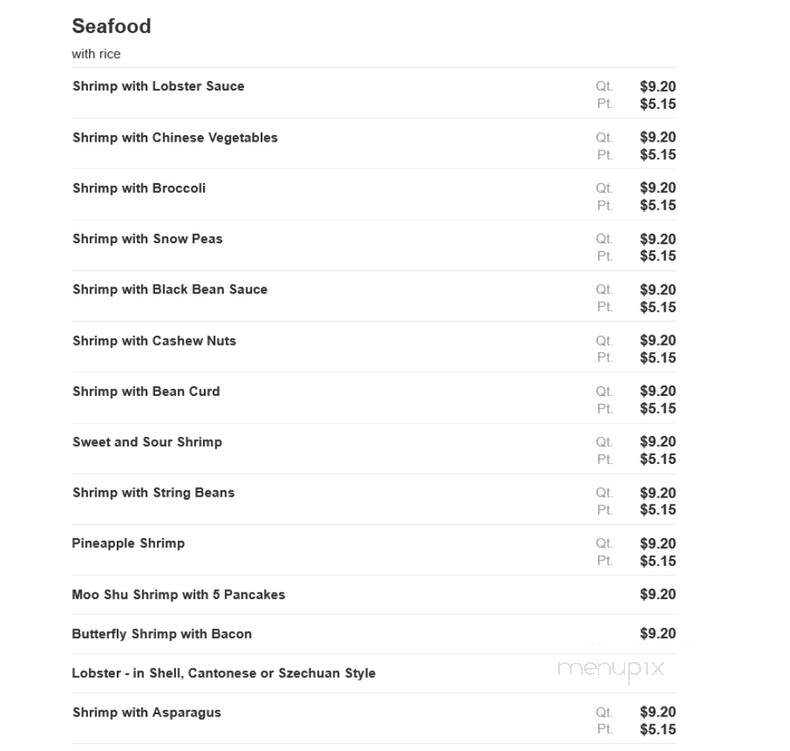 Wok's Cooking - Feasterville Trevose, PA menu_pic