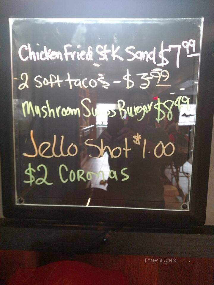 South Hills Saloon & Restaurant - Hansen, ID menu_pic