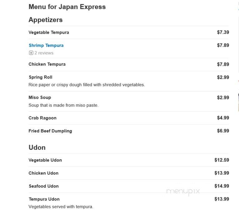Japan Express - Durham, NC