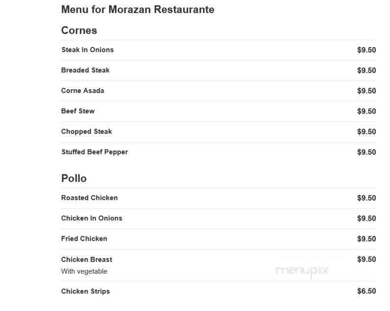 Morazan Restaurante - Van Nuys, CA