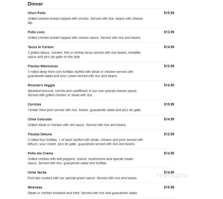 Ricardo's Restaurant - Gallatin, TN