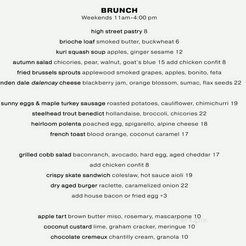 What The Fork - Philadelphia, PA menu_pic