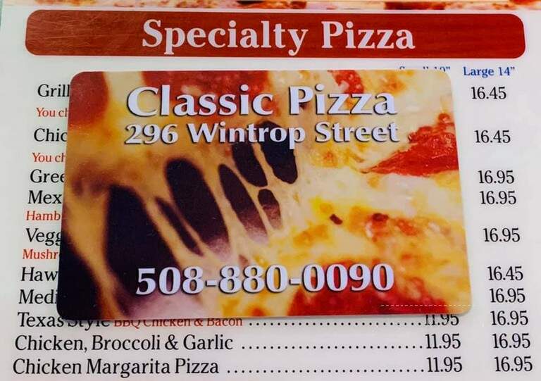 Classic Pizza - Taunton, MA