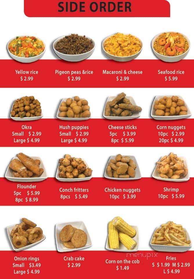 Sea City Fish and Chicken - Fort Lauderdale, FL menu_pic