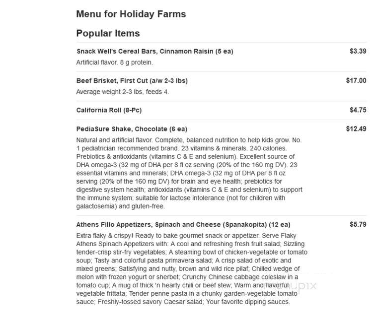 Holiday Farms - Roslyn Heights, NY