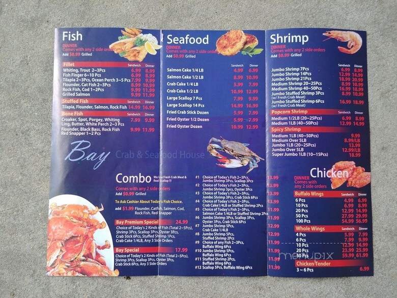 Crab & Seafood Bay - Clinton, MD