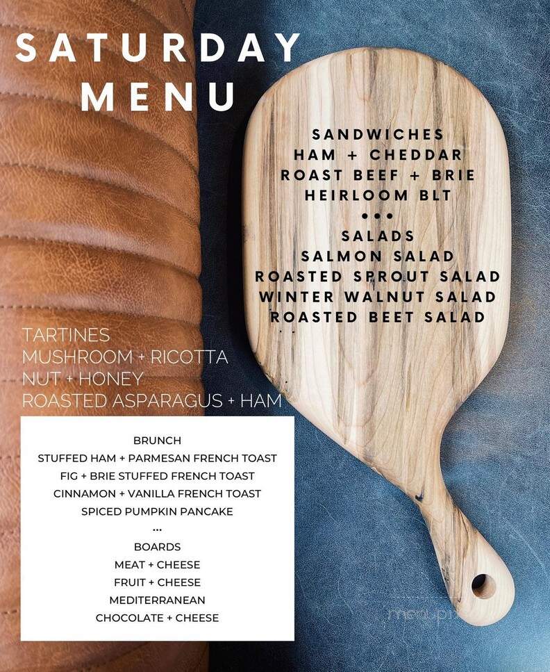 Buck and Board - Columbia, TN menu_pic