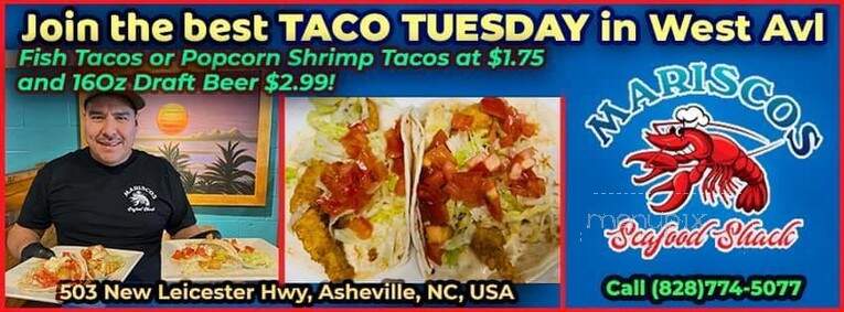 Mariscos Seafood Shack - Asheville, NC menu_pic
