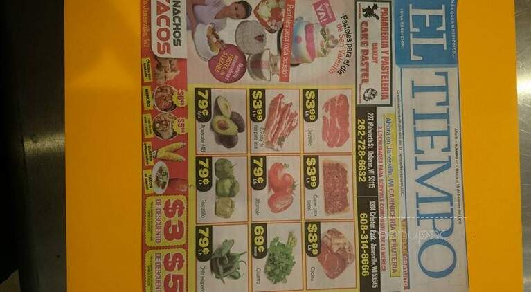 Cake Pastel - Delavan, WI menu_pic