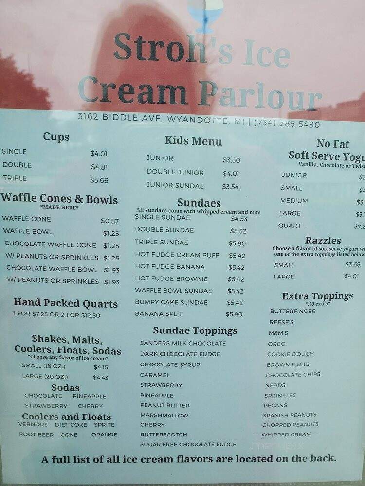 Stroh's Ice Cream Parlours - Wyandotte, MI