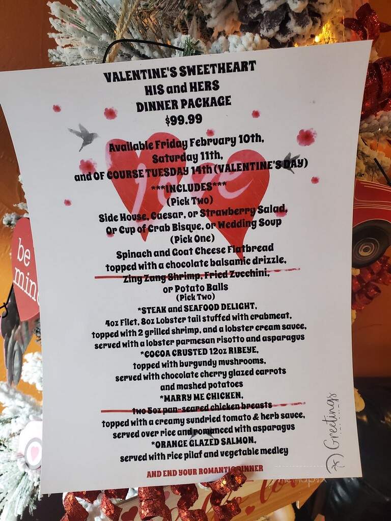 The Sequel - Greensburg, PA menu_pic