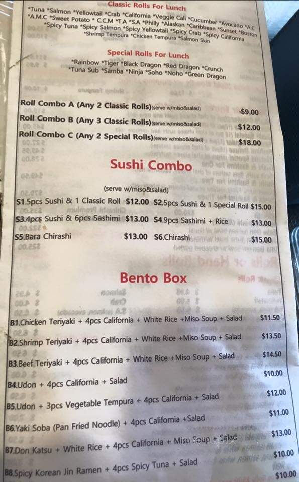 Hoshitori - Old Tappan, NJ menu_pic