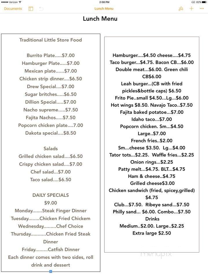 A&S Express - Eunice, NM menu_pic