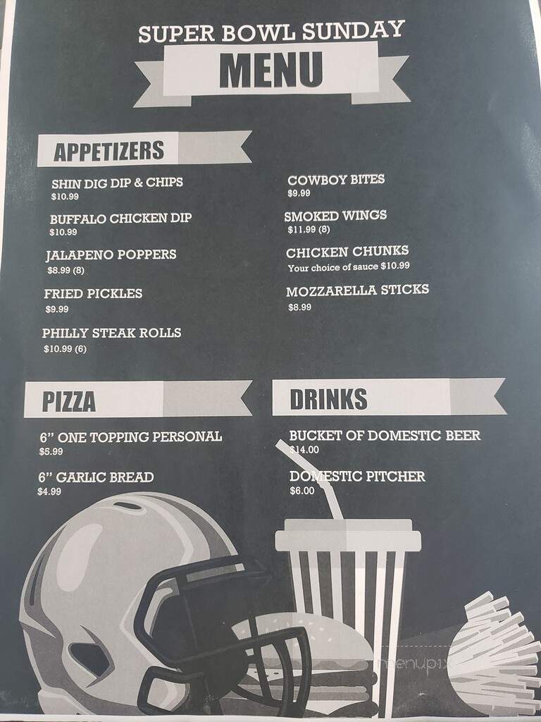 Jack's Log Cabin - Liberty Center, OH menu_pic