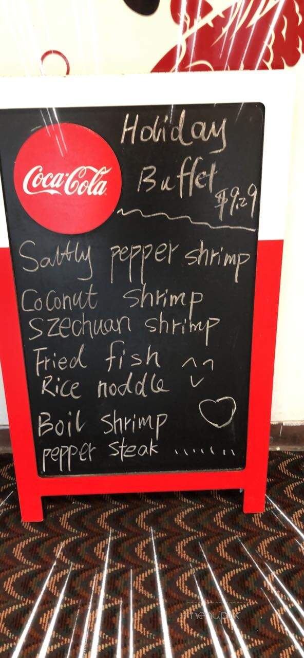 Golden Dragon Chinese Buffet - Covington, LA menu_pic