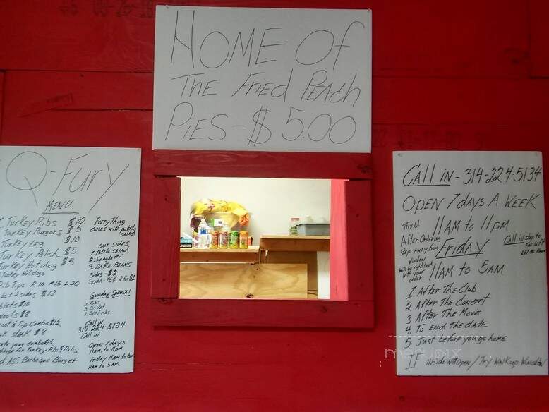 Barbeque Shack - St. Louis, MO menu_pic