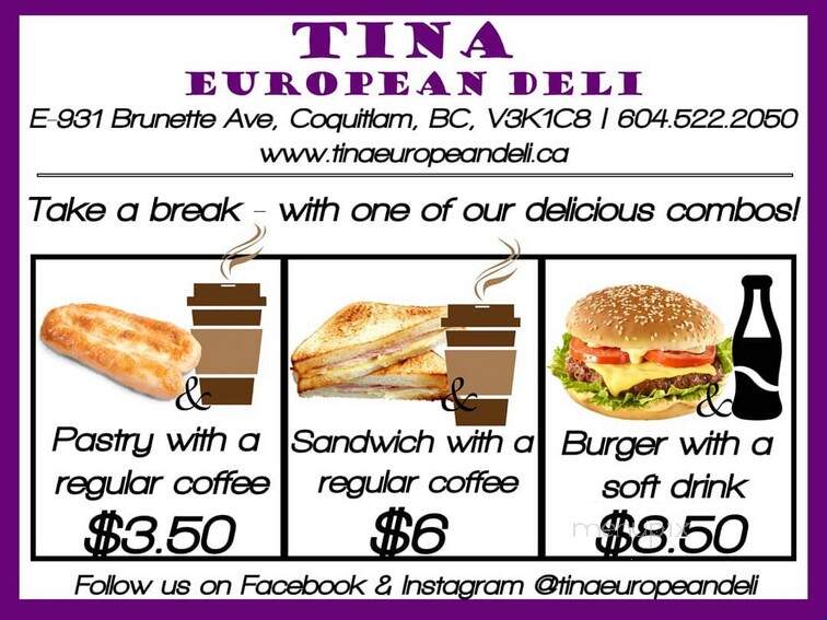 Tina European Deli - Coquitlam, BC