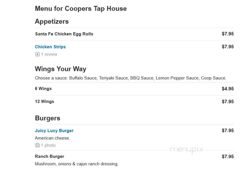 Cooper's Restaurant - Eagan, MN