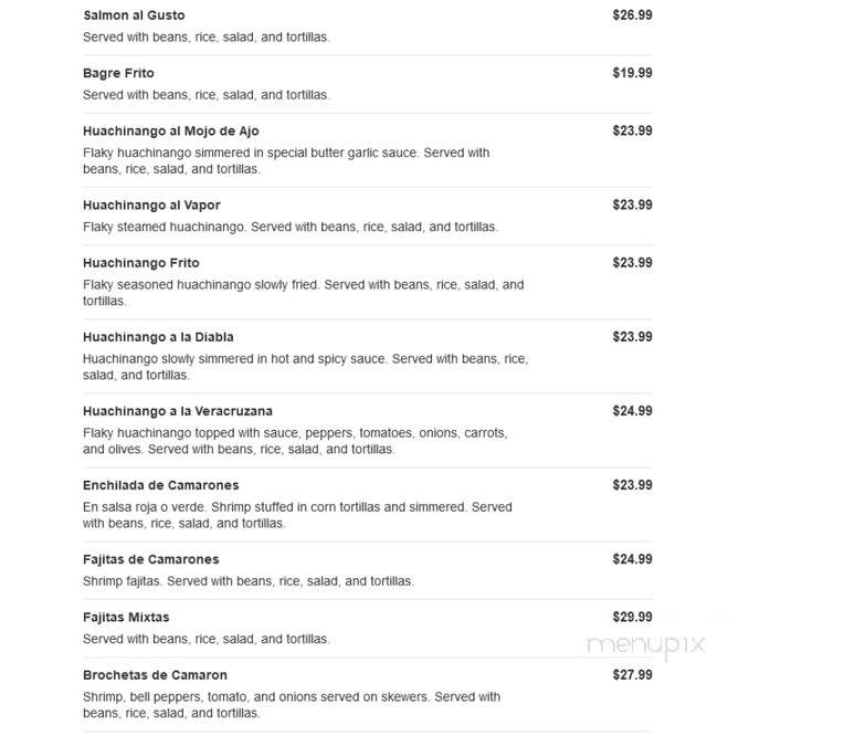 Uruapan Restaurant - Baldwin Park, CA menu_pic