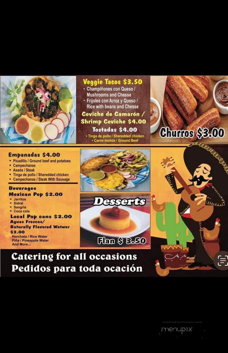 Tacos El Mariachi Loco - Ann Arbor, MI menu_pic