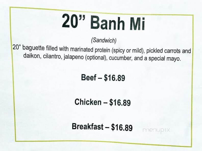 Kingdom of Pho - Rexburg, ID menu_pic