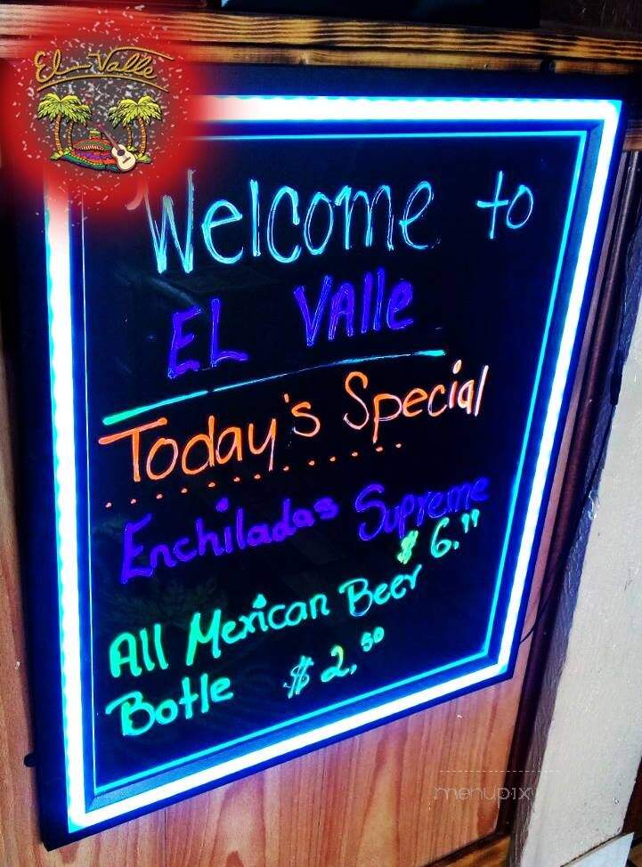 El Valle Mexican Restaurant - Mount Holly, NC