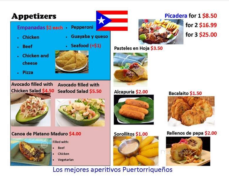 Coqui Restaurant - Lilburn, GA menu_pic