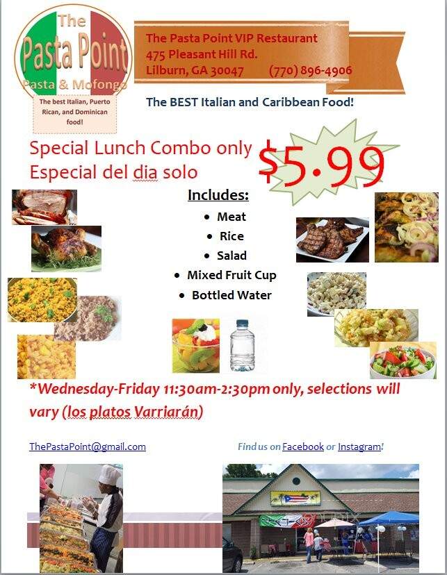Coqui Restaurant - Lilburn, GA menu_pic