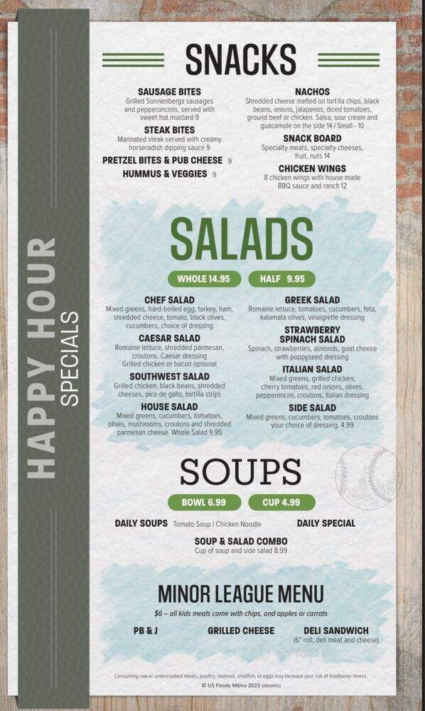 Andie's Sandwiches & Sports - Chewelah, WA menu_pic