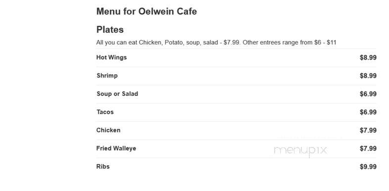 Oelwein Cafe - Oelwein, IA