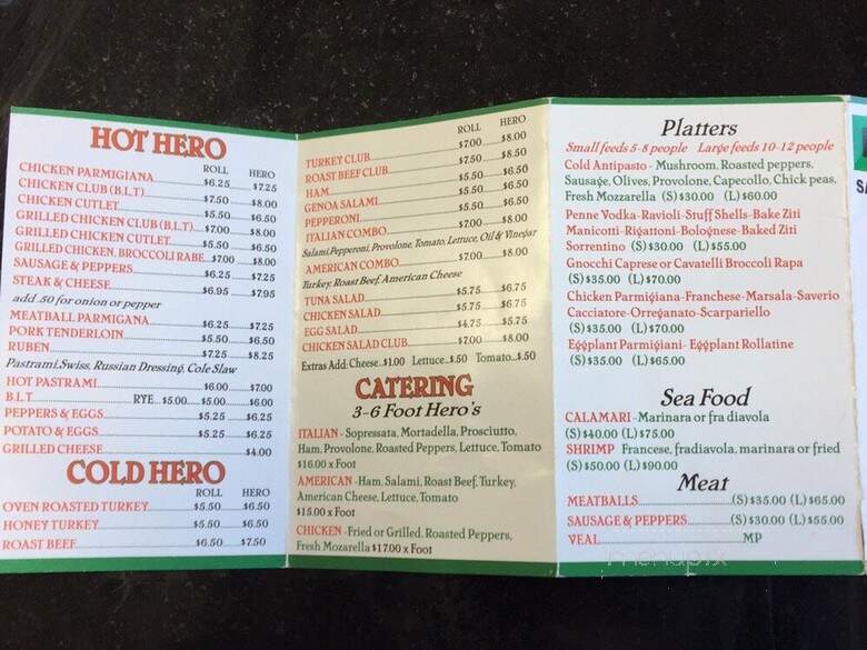 Hillside Delicatessen - Mamaroneck, NY menu_pic
