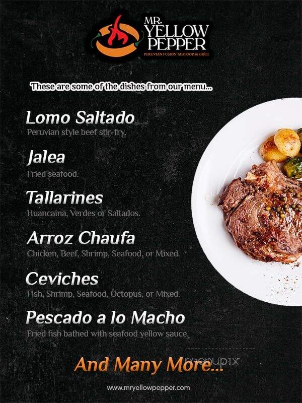 Mr. Yellow Pepper - Parsippany, NJ menu_pic