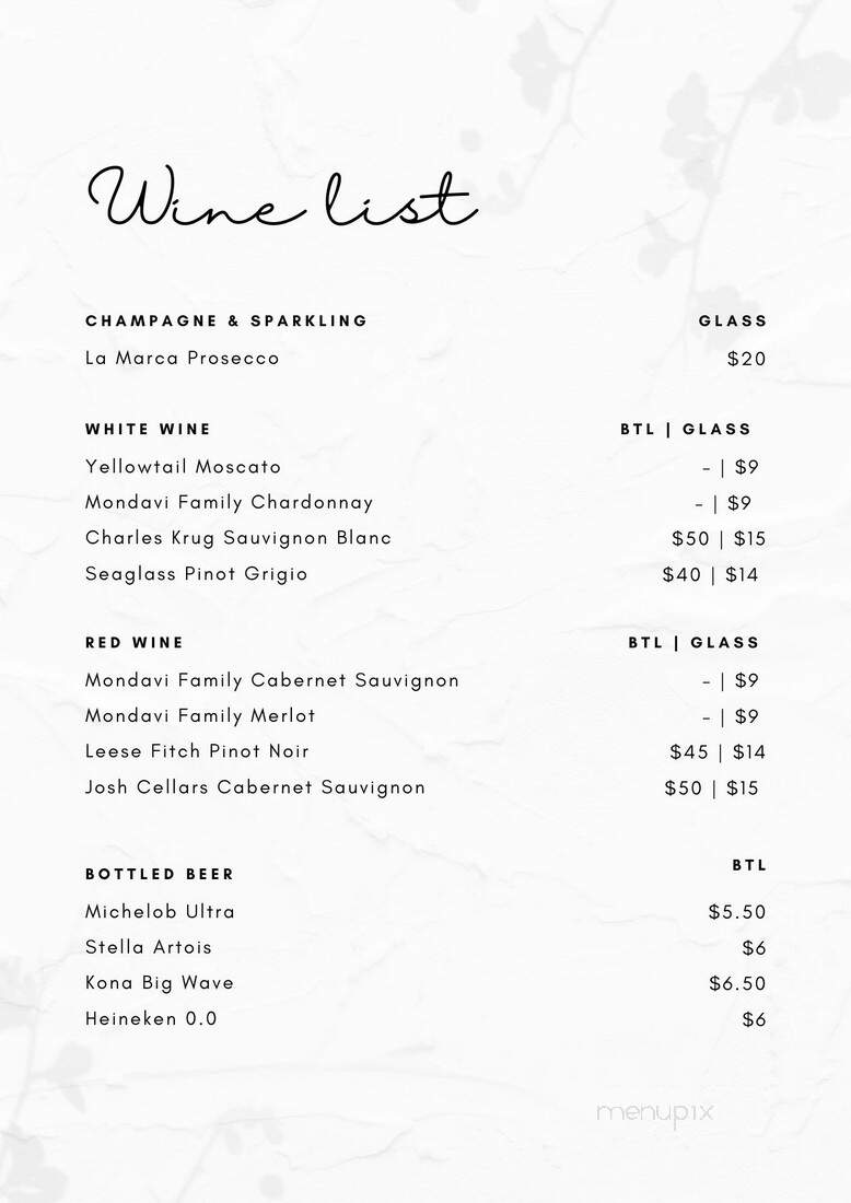 Bricks American Steakhouse - Erie, PA menu_pic
