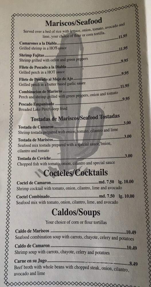 La Cocina Macias - Kankakee, IL menu_pic