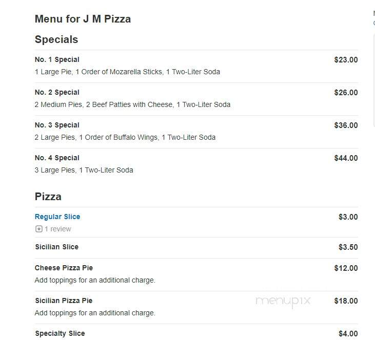 J M Pizza - Far Rockaway, NY