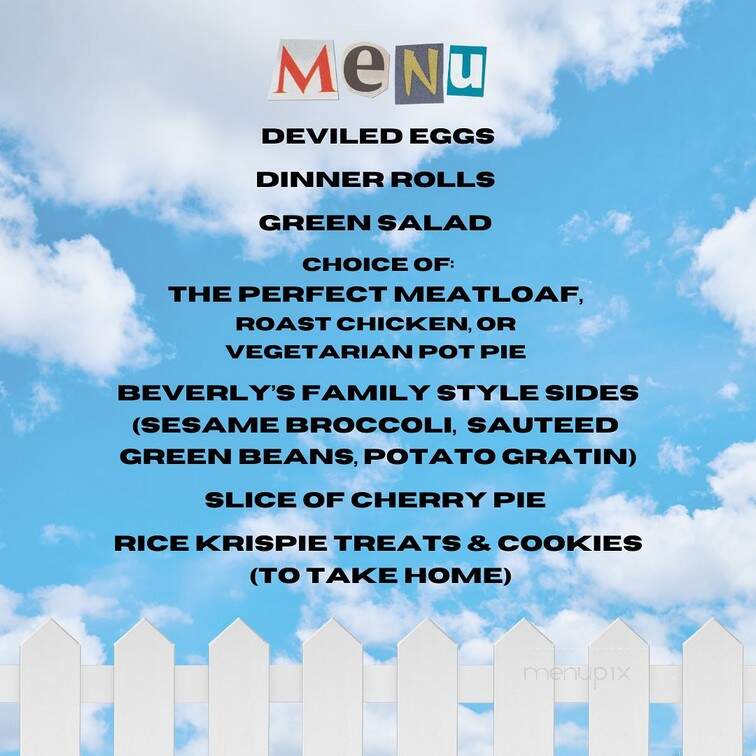 Fanny's Restaurant - Los Angeles, CA menu_pic