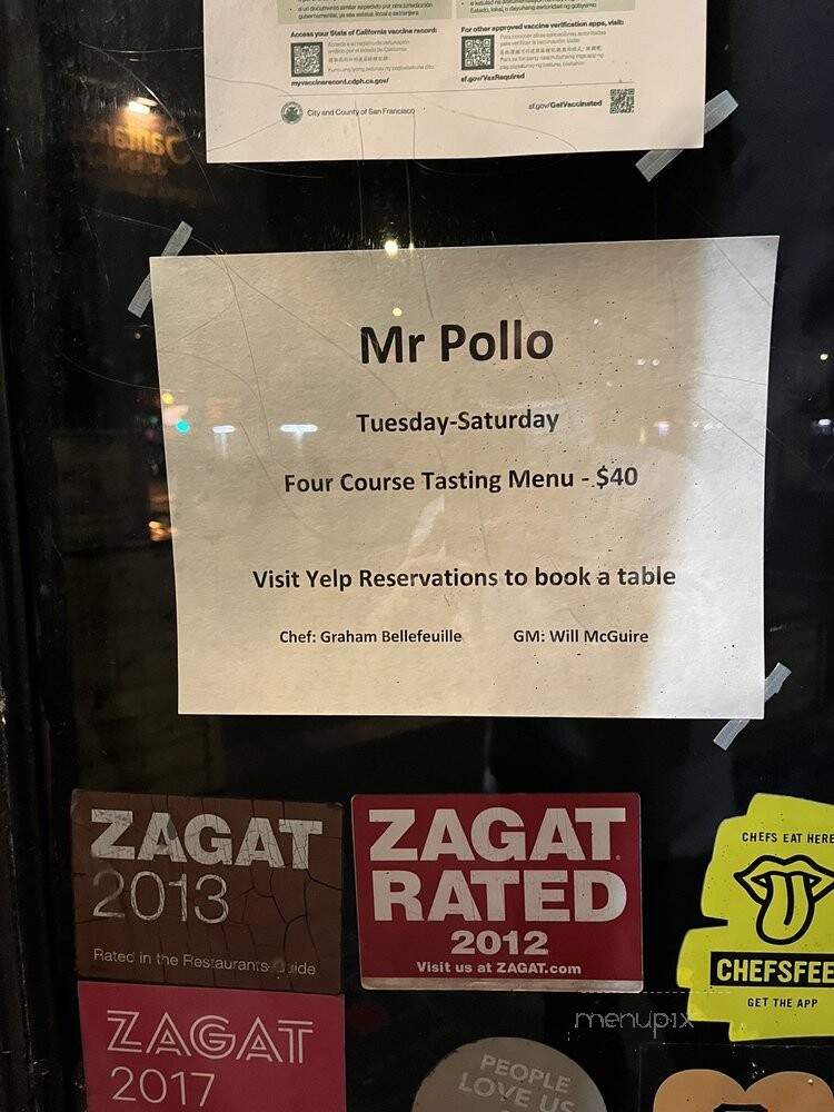 Mr. Pollo - San Francisco, CA