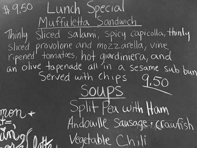 Deboer Cafe & Bakery - Holland, MI menu_pic