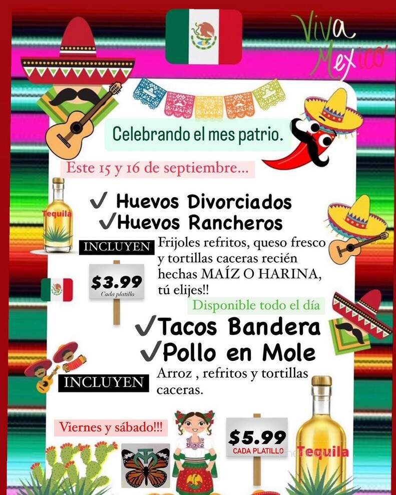 Taqueria Morelia - Richmond, TX menu_pic